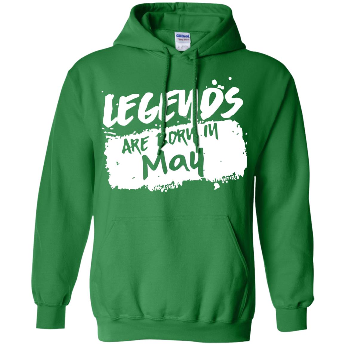 May Birthday Shirt Legends Are Born In May Irish Green