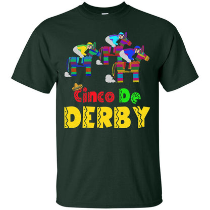 Horse Racing Pinata Cinco De Derby Jockeys Fiesta Shirt Forest