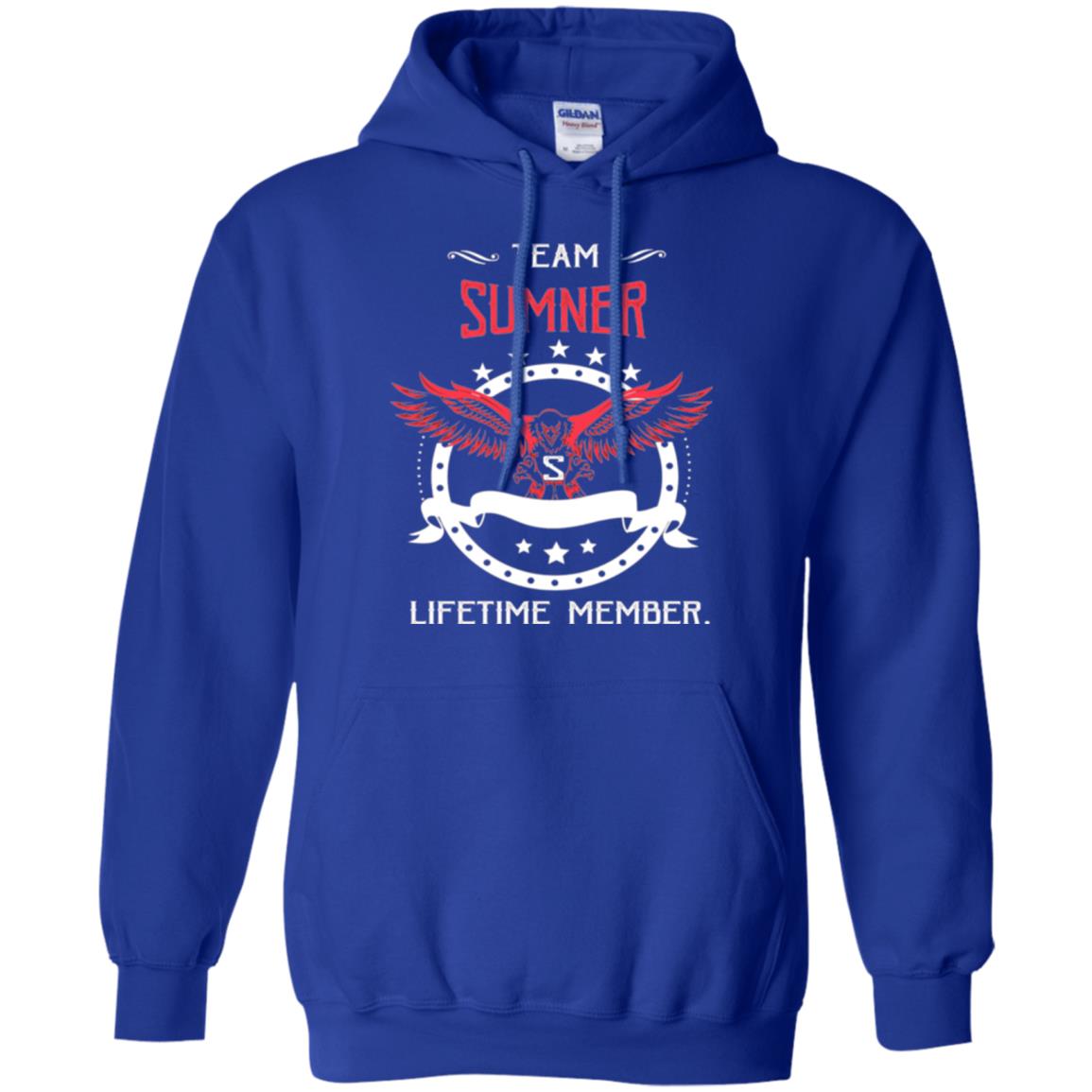 Team Sumner Lifetime Member Family T-shirt Royal