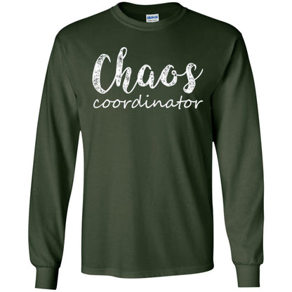 Chaos Coordinator T-shirt Mothers Day Gift Shirt Forest Green
