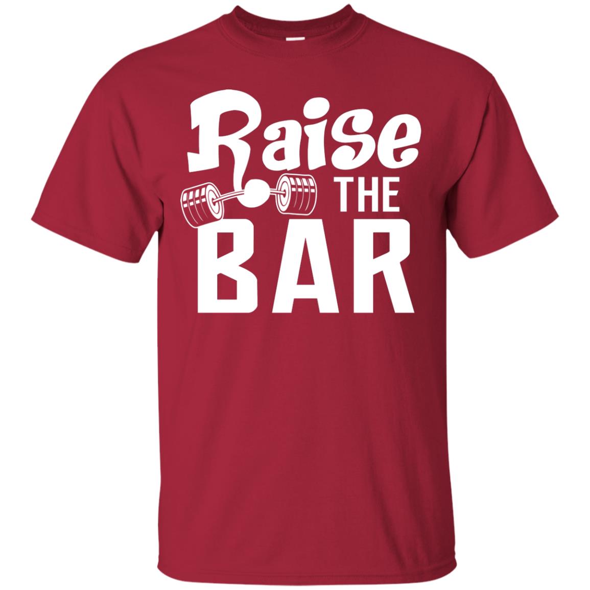 Gymer T-shirt Raise The Bar Cardinal