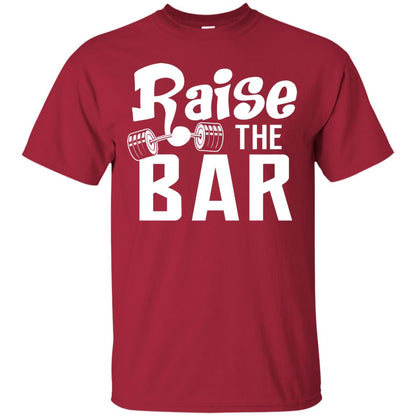 Gymer T-shirt Raise The Bar Cardinal