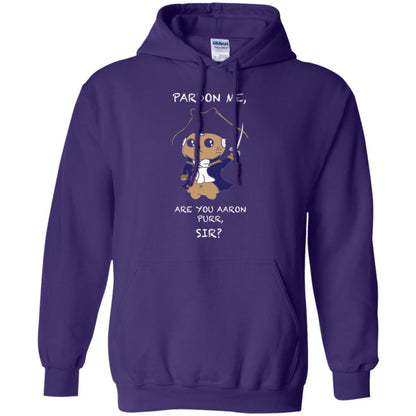 Hamilton Cat T-shirt Pardon Me Are You Aaron Purr, Sir Purple