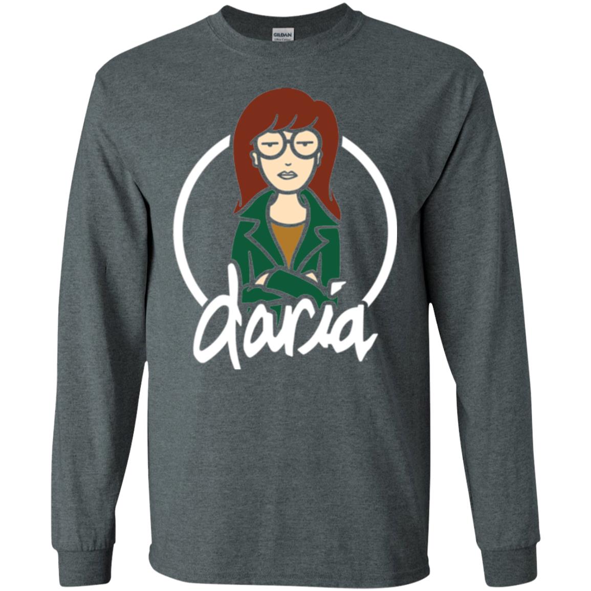 Mtv Daria T-shirt Mad At The World Dark Heather