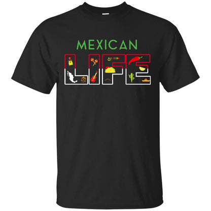 Mexican Life Cinco De Mayo T-shirt Black
