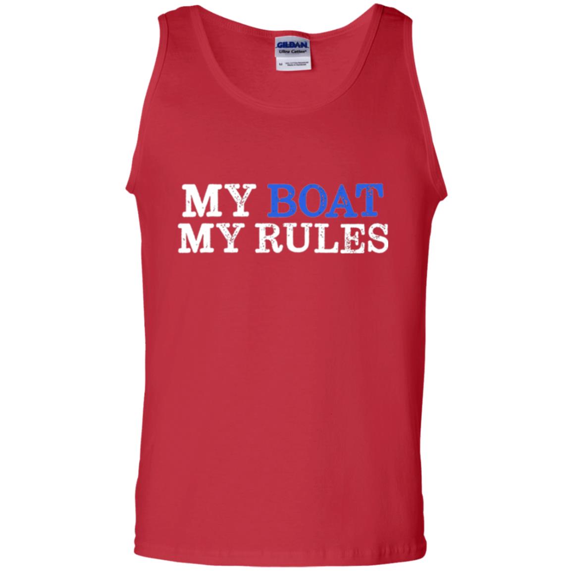 My Boat My Rules T-shirt Red