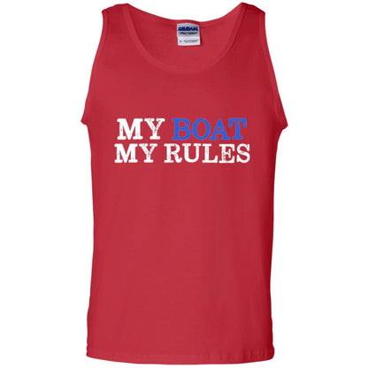 My Boat My Rules T-shirt Red