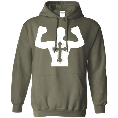 Christian Gym Exercise Workout T-shirt Military Green