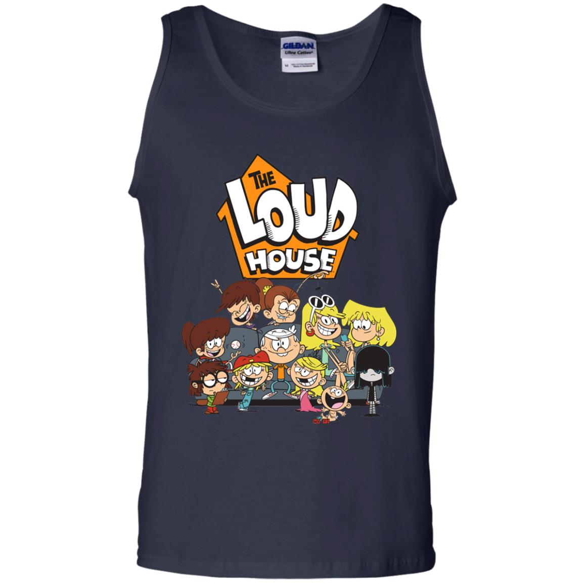 Nickelodeon The Loud House Character T-shirt Navy