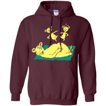 Dr. Seuss Hop On Pop Book Lover T-shirt Maroon