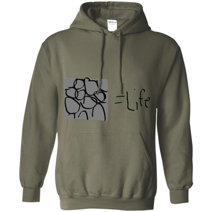 Cobblestone Equals Life Video Game Gamers Shirt Military Green