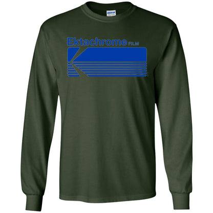 Logo T-shirt Vintage Ektachrome Film Forest Green