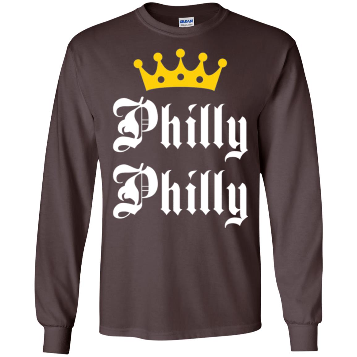 Football Lover T-shirt Philly Philly Philadelphia Football Fan Dark Chocolate
