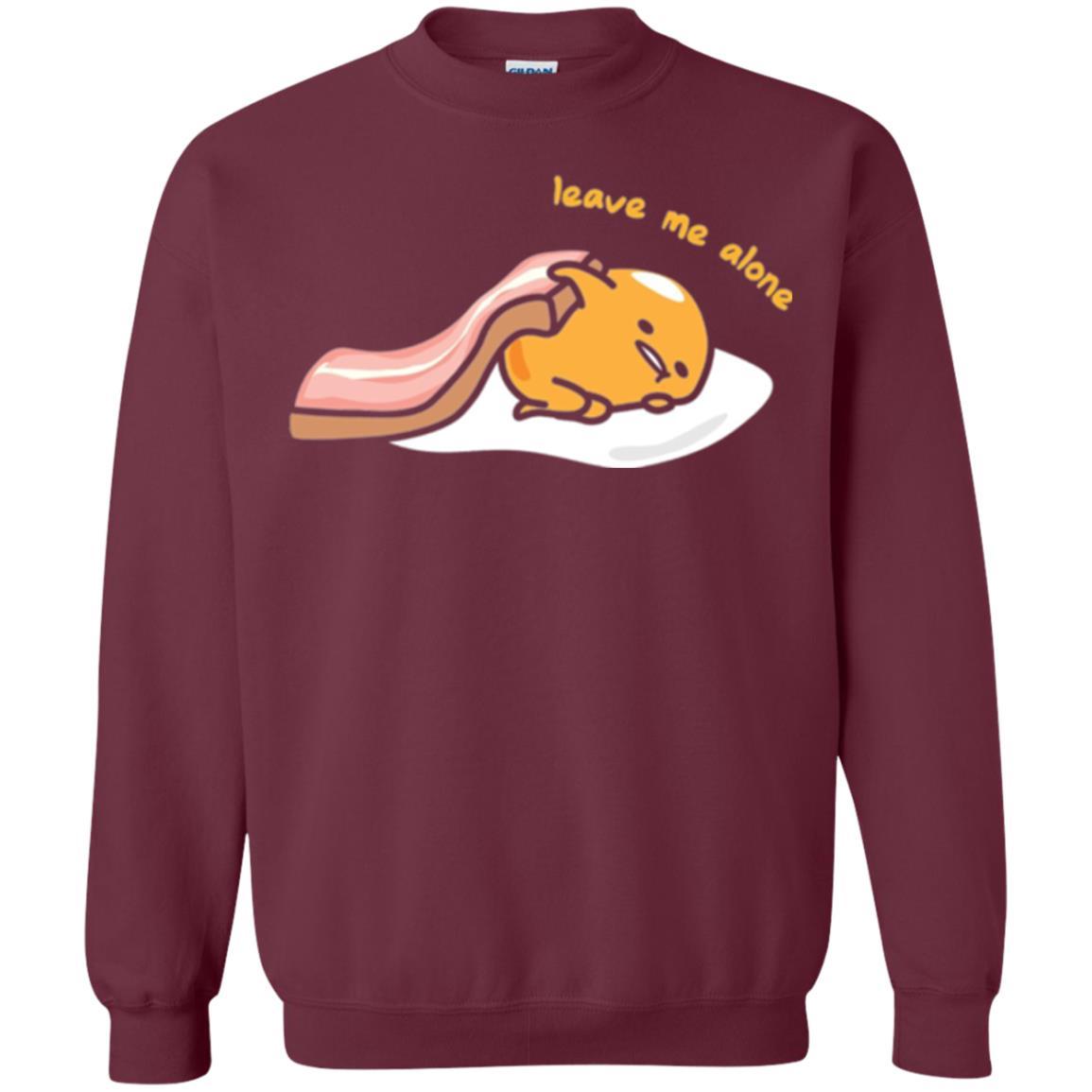 Film T-shirt Gudetama Leave Me Alone Maroon