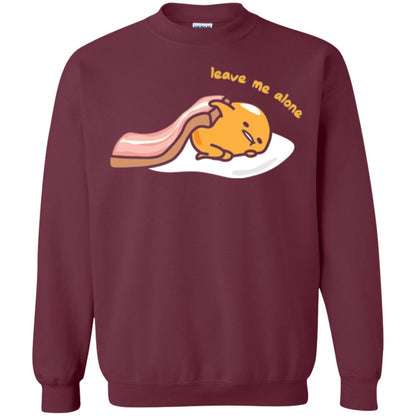 Film T-shirt Gudetama Leave Me Alone Maroon