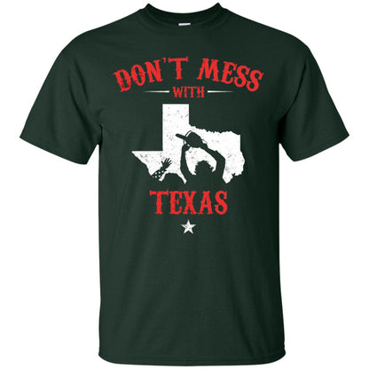 Don_t Mess With Texas Chainsaw T-shirt Forest