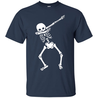 Dabbing Skeleton T Shirt Navy