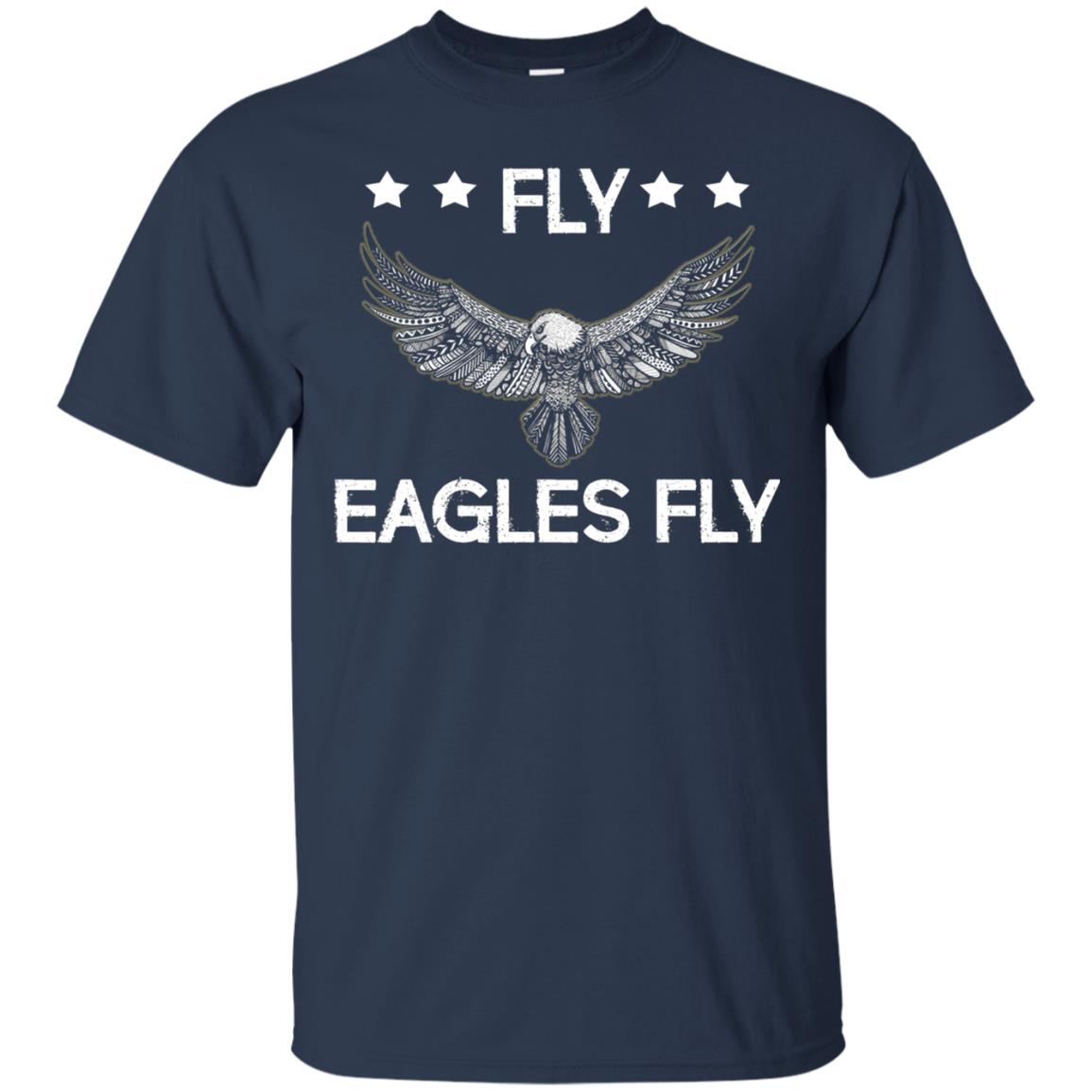 Flying Eagles Fly T-shirt Navy