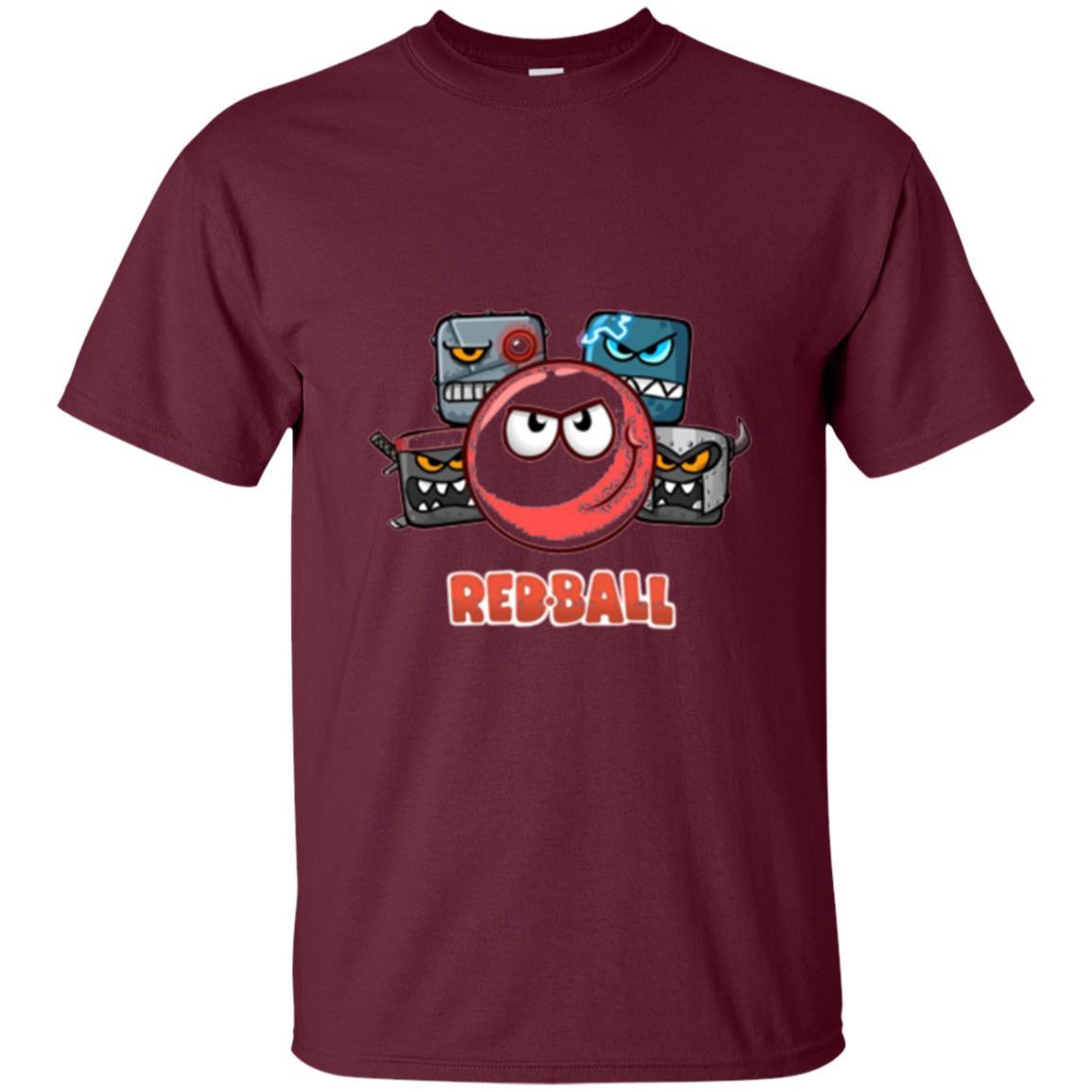 The Crew T-shirt Red Ball 4 T-shirt Maroon