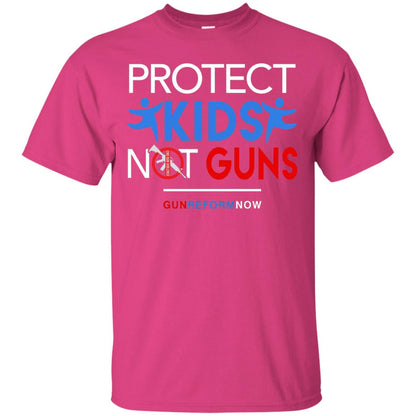 Protect Our Kids Not Guns March For Action T-shirt Heliconia