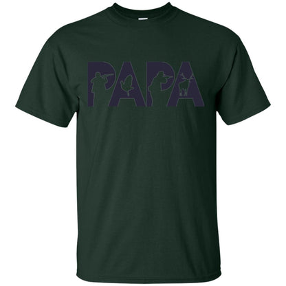 Hunter Dad T-shirt Forest Green