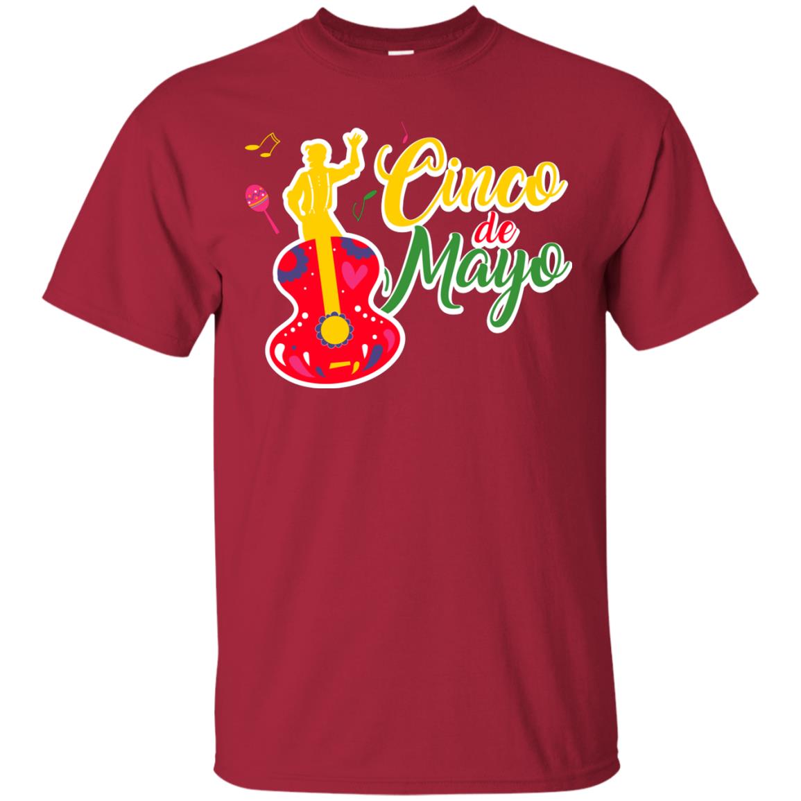 Cinco De Mayo Mexican Culture Festival On May 5th Shirt Cardinal