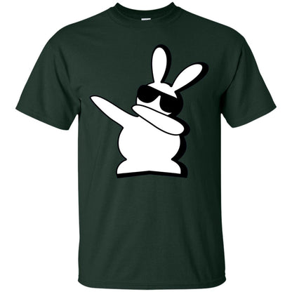 Dabbing Hip Hop Bunny Easter Dab Rabbit Dance T-shirt Forest