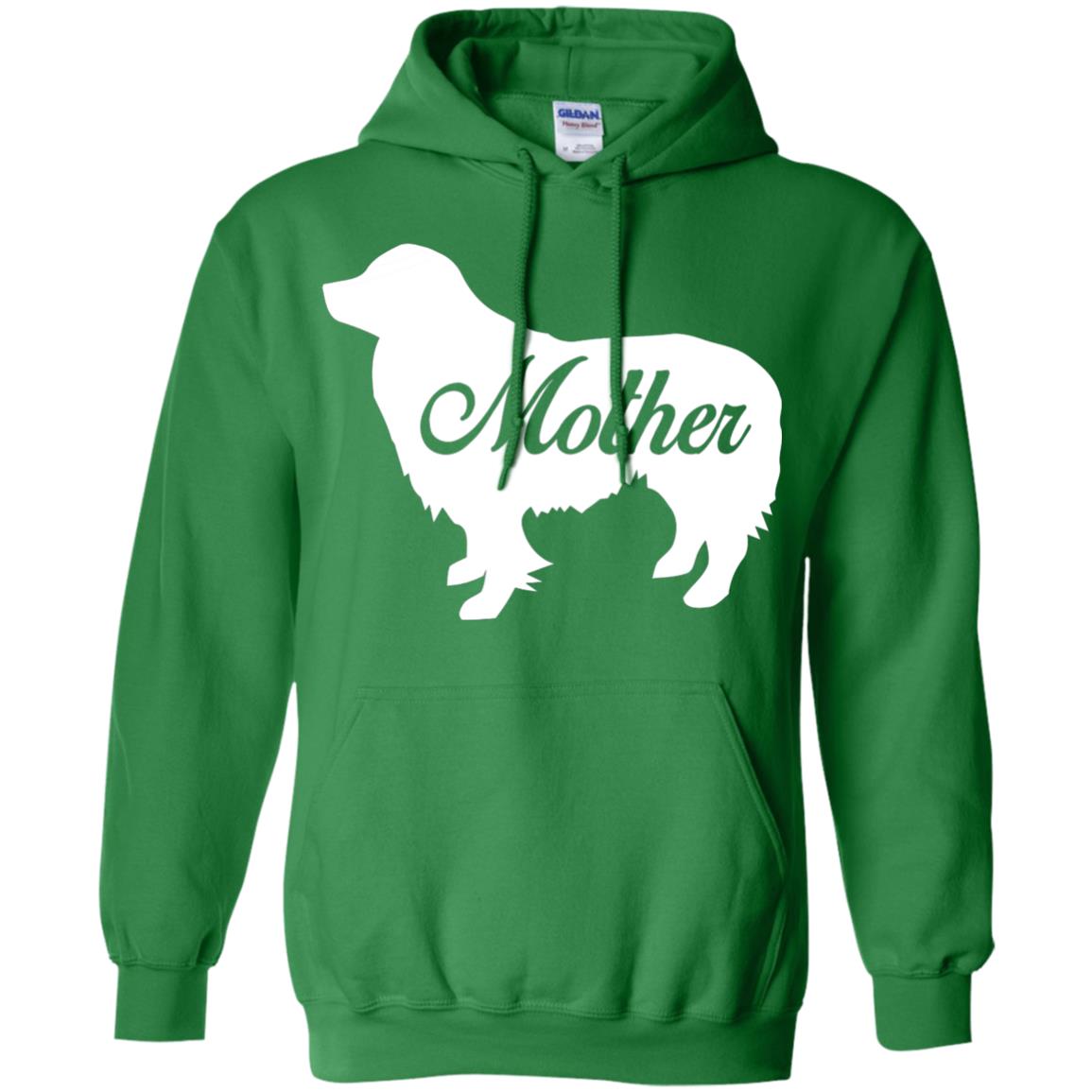 Border Collie Dog Mom T-shirt Irish Green