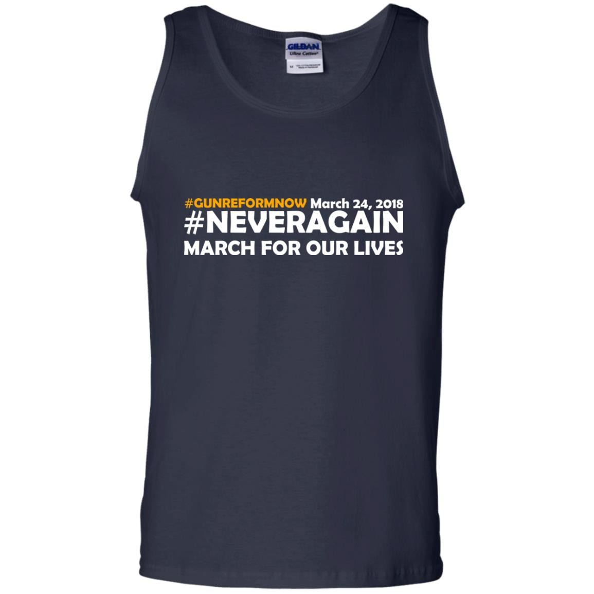 Anti Gun T-shirt Gun Reform Now Never Again March For Our Lives March 24 2018 Navy