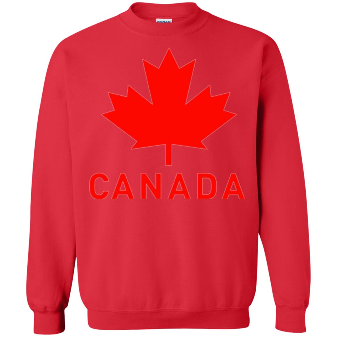 Canada Flag T-shirt Vintage Canada Flag Eh Team Red