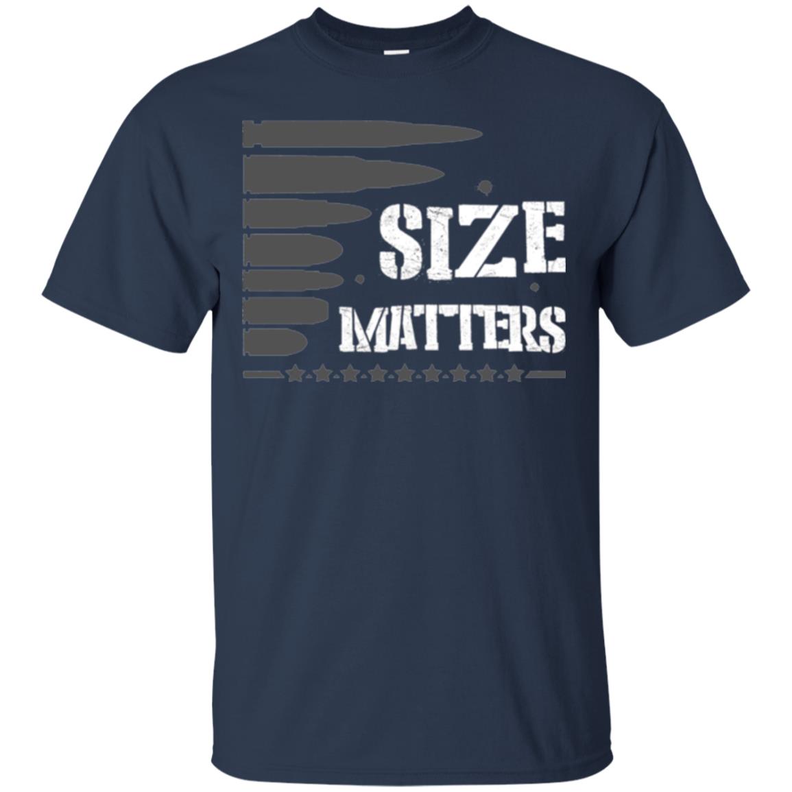 Hunter T-shirt Size Matters Navy