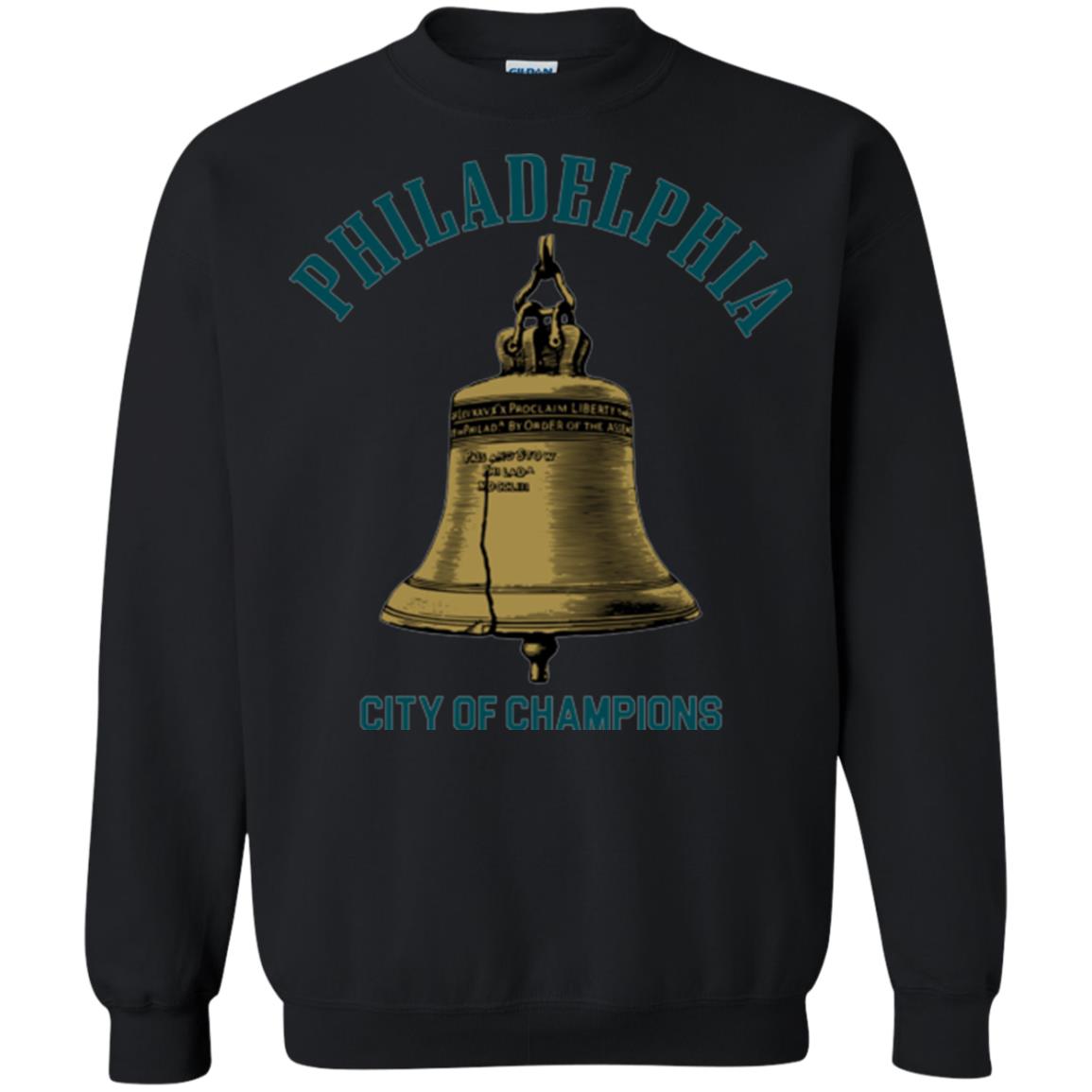 Football T-shirt Philadelphia City Of Champions Black