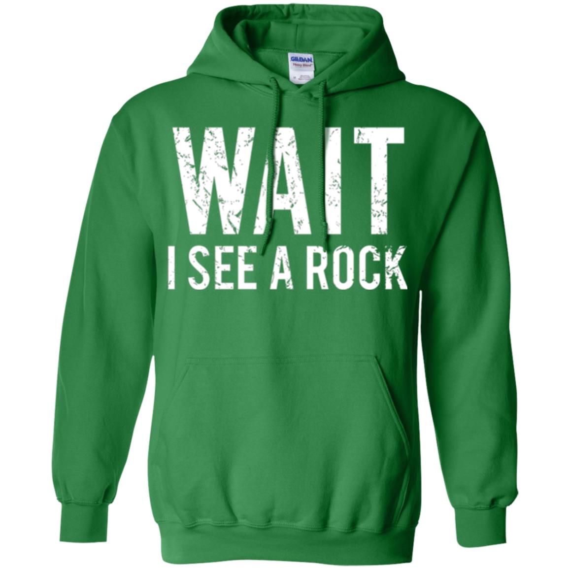 Geology T-shirt I See A Rock Irish Green