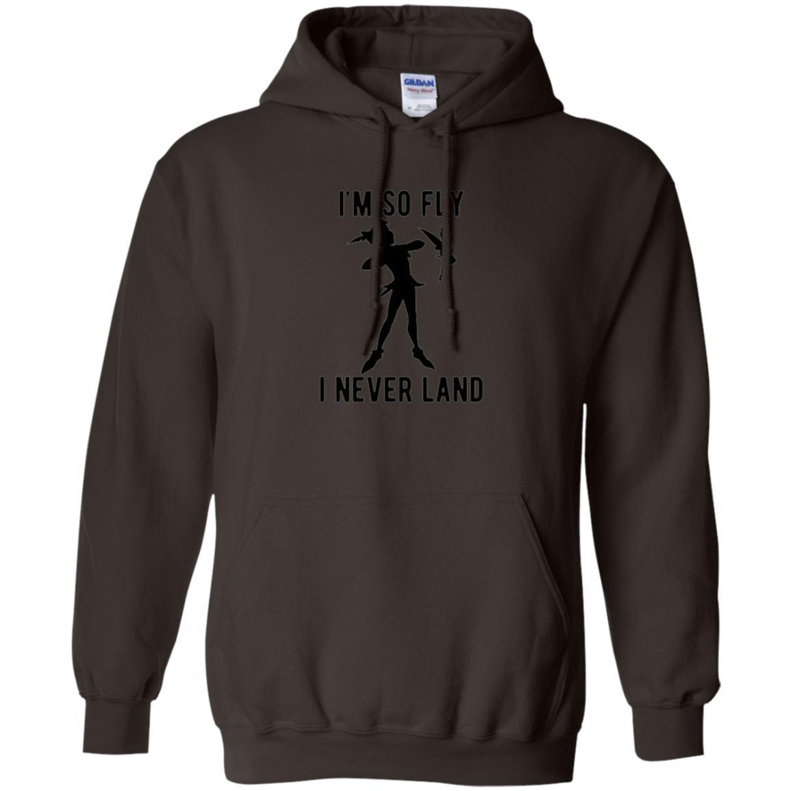 Film T-shirt Tinker Bell I'm So Fly I Never Land Dark Chocolate