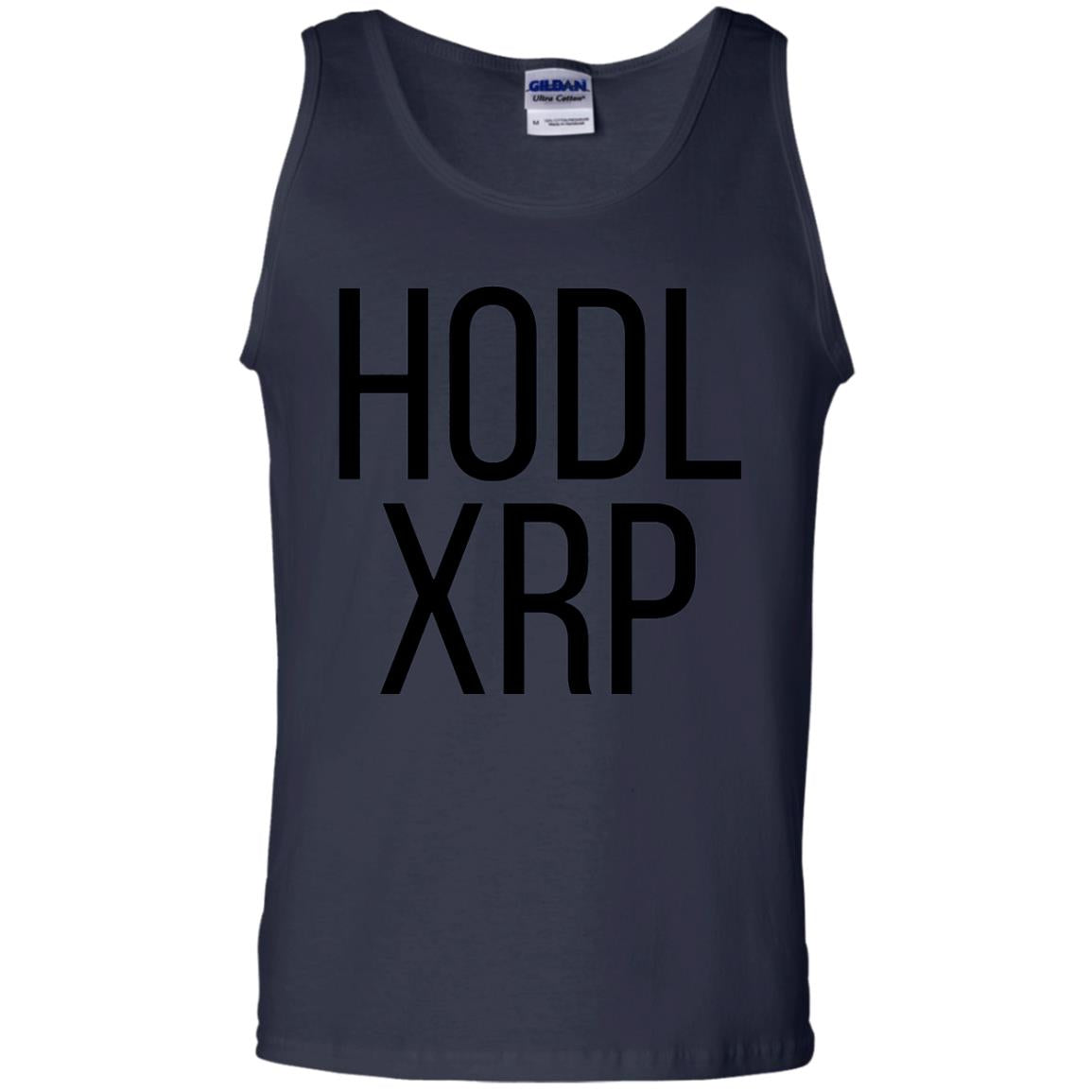 Hodl Xrp Ripple Cryptocurrency Alt Coin T-shirt Navy