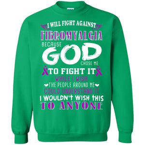Fibromyalgia Awareness Shirt I Will Fight Against Fibromyalgia