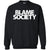 Mens Blame Society Urban Hip Hop T-shirt