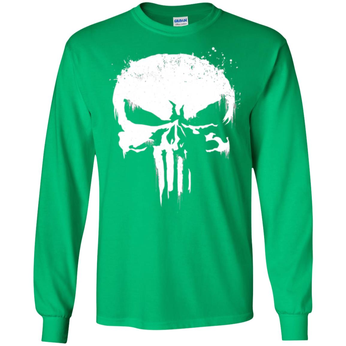 Skull T-shirt Irish Green