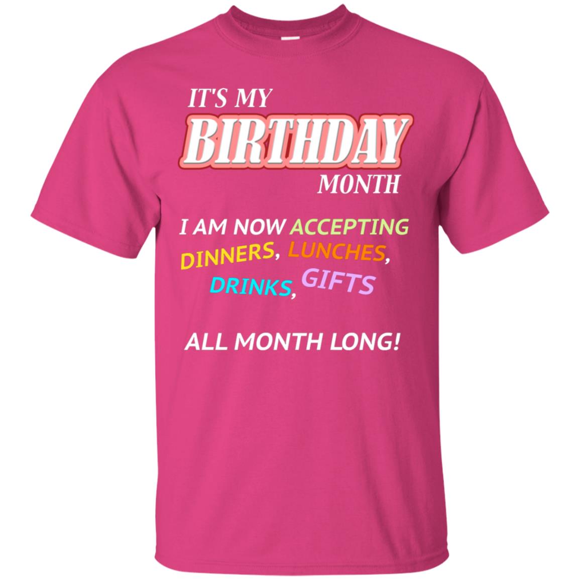 It's My Birthday Month I Am Accepting Dinner Luches Drinks Gifts All Month Long Heliconia