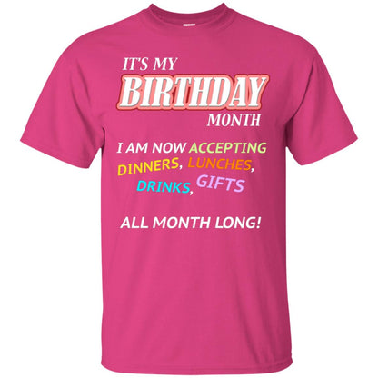 It's My Birthday Month I Am Accepting Dinner Luches Drinks Gifts All Month Long Heliconia