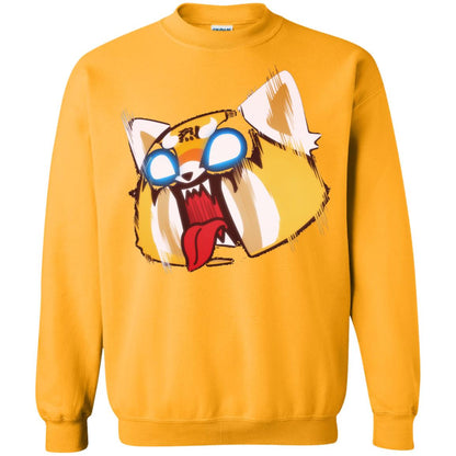 Aggretsuko Screaming Rage Tee Shirt Gold