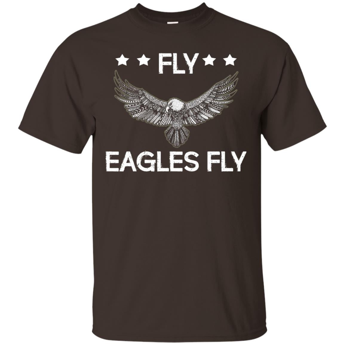 Flying Eagles Fly T-shirt Dark Chocolate