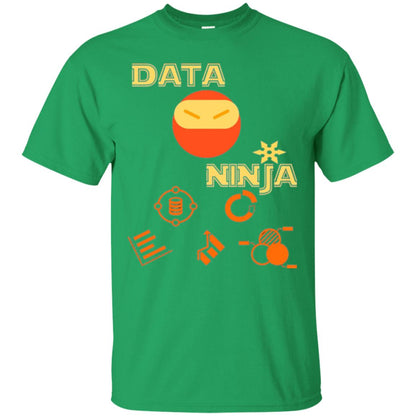 Data Ninja T-shirt Irish Green