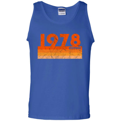 Vintage Retro 1978 T-shirt 40 Years Old Gift T-shirt Royal