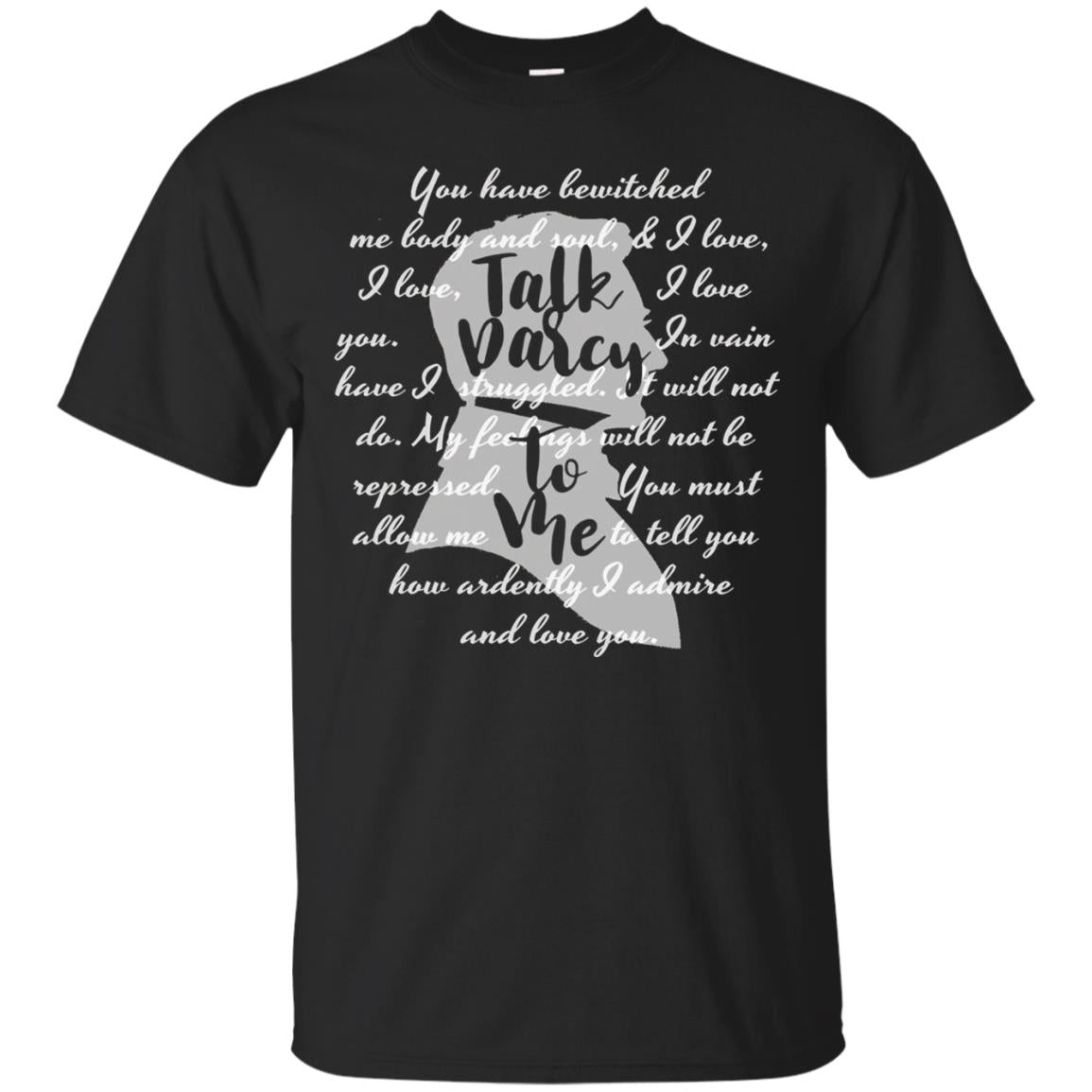 You Have Bewitched Me Body And Soul And I Love Bookworm T-shirt Black