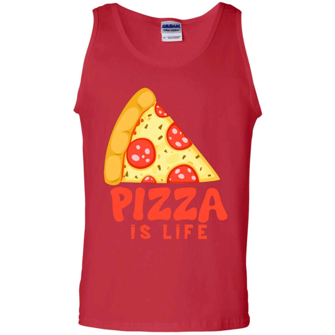 Pizza Is Life Shirt For Pizza Lovers Red