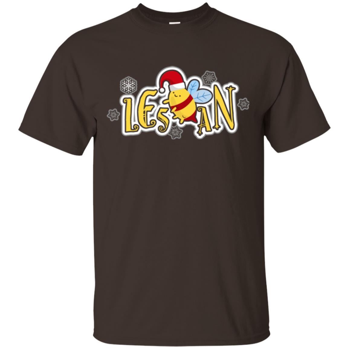 Lgbt T-shirt Les Bee An T-shirt Dark Chocolate