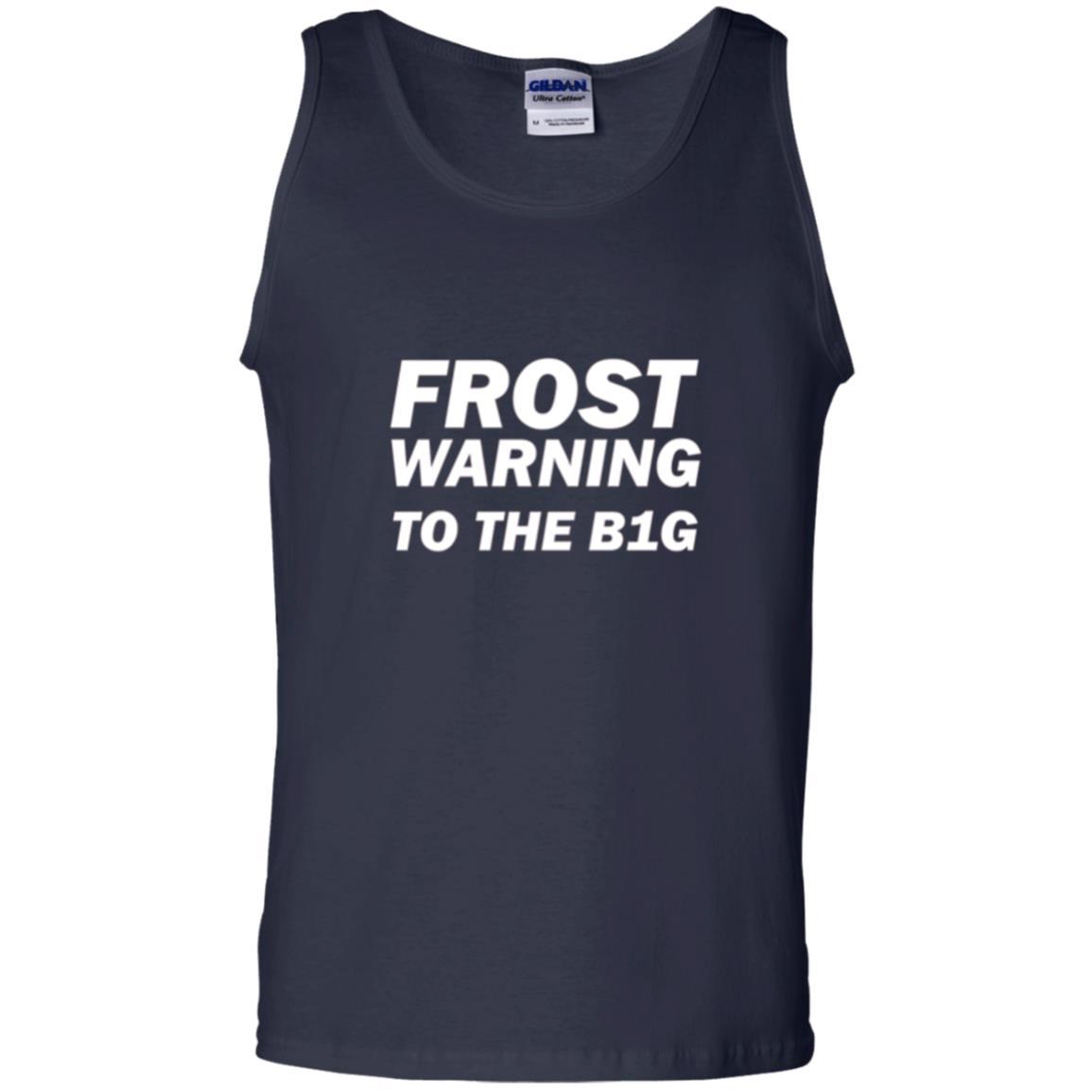 Frost Warning Nebraska T-shirt Navy