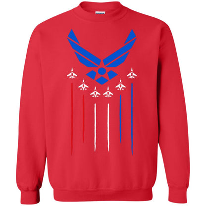 Air Force America Military Shirt Red