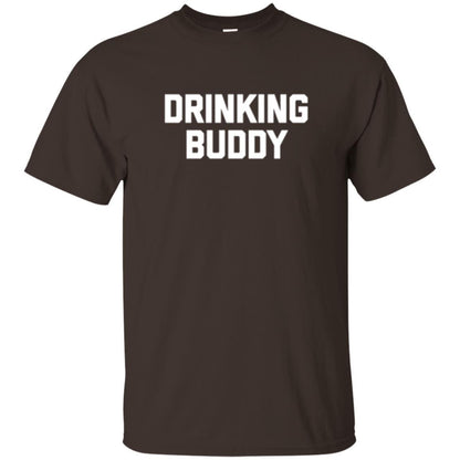 Drinking Buddy T-shirt Dark Chocolate